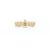 Chanel Esposas Gold hardware Chapado en oro  ref.321604