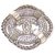 Spilla CC Chanel Argento Metallo  ref.321618