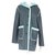 Balmain Coat Turquoise Polyester  ref.322046