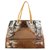 Louis Vuitton Clear Monogram Ambre Cabas Cruise GM Tote Bag with Pouch Leather  ref.322552