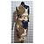 Autre Marque Orna Farho Kleid mit Multi Print Leopardenmuster Mehrfarben Leopardenprint - Ansicht 3