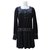Anna Sui Robes Polyester Noir  ref.322640