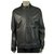 Ermenegildo Zegna Z Zegna Dark Blue Lightweight Zipper Front Men's lambsikn Jacket XXL size Leather  ref.322685
