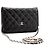 Wallet On Chain Portafoglio classico nero CHANEL con tracolla a catena WOC a tracolla - vista 2
