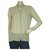 Helmut Lang Gray Long 100% Silk Sheer Blouse Button Shirt Top Size S Grey  ref.323004