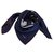 Chanel scarf Navy blue Silk  ref.323108