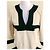 Diane von Furstenberg Caden Baumwolljersey Kleid schwarz creme - Ansicht 4