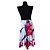 Falda midi floral Gianfranco Ferré rosa de viscosa - vista 2