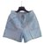 High-waisted Vintage Bill Blass retro shorts in light blue denim. In perfect condition. Cotton  ref.323234