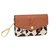 Louis Vuitton LV Key pouch Wild at heart Brown Leather  ref.323309