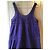 Vestido largo de algodón violeta Sonia by Sonia Rykiel Púrpura Morado oscuro - vista 3