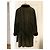 Abrigo de piel Yves Saint Laurent Verde oscuro - vista 3