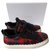 Chloé Sneakers Red Wool  ref.323503