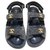 Chanel Dad Sandals Grey Velvet  ref.323542