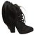 Bottega Veneta boots size 38 New condition Black Deerskin  ref.323581