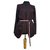 Autre Marque Jackets Black Red Polyester  ref.323649