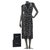 Chanel 2017 Black White Lace Dress  Sz 40 Multiple colors Cotton Viscose  ref.323747