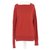 Maje Sweater Red Silk  ref.323864