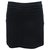 Chanel Klassischer schwarzer Minirock Wolle  ref.323928