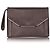 Lanvin Embreagem Envelope Marrom