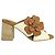 See by Chloé Creme e Brown Block Heels