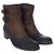 Rupert Sanderson Zip Back Suede Ankle Boots - view 2