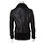 Damir Doma Chaqueta de cuero Negro - vista 3