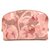 Louis Vuitton Astuccio per cosmetici Ikat Roses con monogramma in vernice rosa Metallo  ref.324635