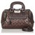 Dolce & Gabbana Dolce&Gabbana Brown Miss Easy Way Quilted Leather Boston Bag Dark brown Pony-style calfskin  ref.324867