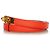 Hermès Cinturón Hermes Orange Epsom Kelly Dorado Naranja - vista 2