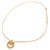Dior-Halskette Golden Vergoldet  ref.326074