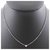 Cartier necklace Silvery White gold  ref.326503