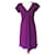 Diane Von Furstenberg DvF New Farah dress Purple Elastane Nylon  ref.326731