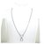 Dior-Halskette Silber Metall  ref.327178
