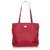 Prada Red Tessuto Handtasche Rot Nylon Tuch  ref.327411