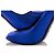 Saint Laurent Décolleté Peeptoe Blu Metallizzato Blu navy - vista 8