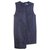 Jacquemus Gestreiftes asymmetrisches Kleid Blau Marineblau Leinen  ref.327706