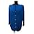Yves Saint Laurent Veste Toile Bleu  ref.328011