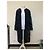 Moschino Felljacke Schwarz mit Lederdetails und Kette - Ansicht 2