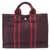 Hermès NEW HERMES TOTO PM TOTE BAG IN BURGUNDY CANVAS HAND TOTE BAG Dark red Cloth  ref.328741