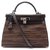 Hermès Kelly handbag 32 VIBRATO RETURN 2006 PURSE BROWN LEATHER STRAP  ref.328807