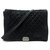 NEW CHANEL BOY MAXI JUMBO BLACK QUILTED SUEDE LEATHER HAND BAG  ref.328840