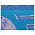 Hermès SCIARPA PIAZZA HERMES RHYTONS SWILDENS VINTAGE RARA 90 Sciarpa seta Blu - vista 9