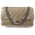 Chanel handbag 2.55 JUMBO IN PATENT LEATHER QUILTED BANDOULIERE HAND BAG Brown  ref.329324