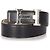 Hermès Hermes Black Constance Ledergürtel Schwarz Silber