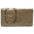 Portefeuille long Chanel en cuir marron Cambon Ligne Bronze  ref.329576