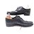 SCARPE LOUIS VUITTON RICHELIEU BOU FLEURI 7.5 41.5 Scarpe in pelle nera Nero - vista 2
