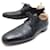 PRADA DERBY SHOES 9.5 It 44.5 FR IN BLACK LEATHER SHOES  ref.329795