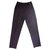 Pantaloni Hermès 40 L PANTALONI DA DONNA IN LANA E LANA VIOLA Prugna  ref.329959