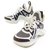 NEUF CHAUSSURES LOUIS VUITTON BASKETS ARCHLIGHT 35 SNEAKERS TOILE NEW SHOES Blanc  ref.329967